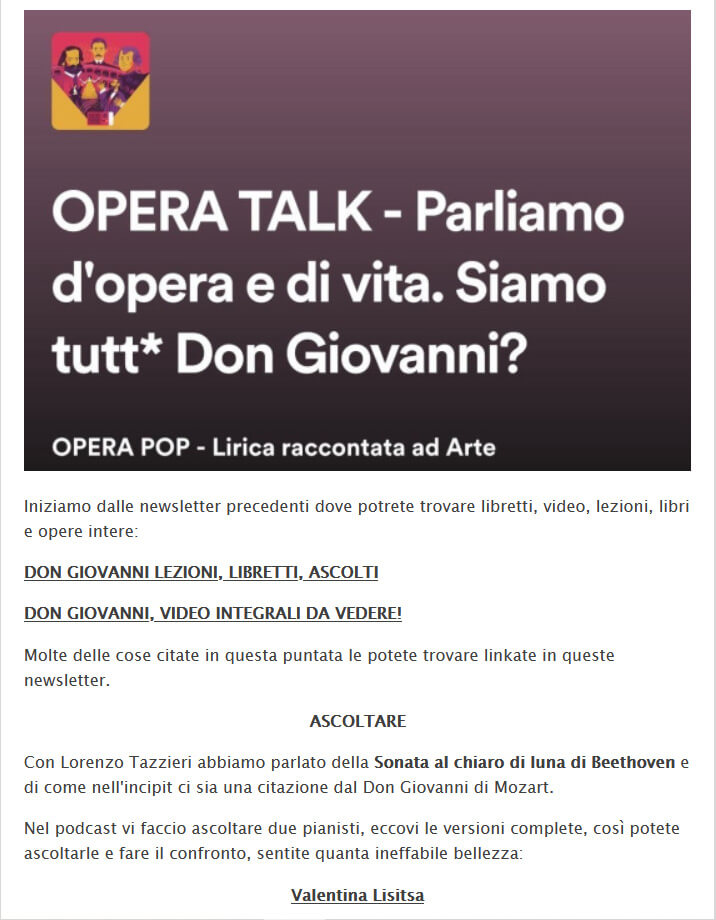 OPERA POP - Puntata speciale!